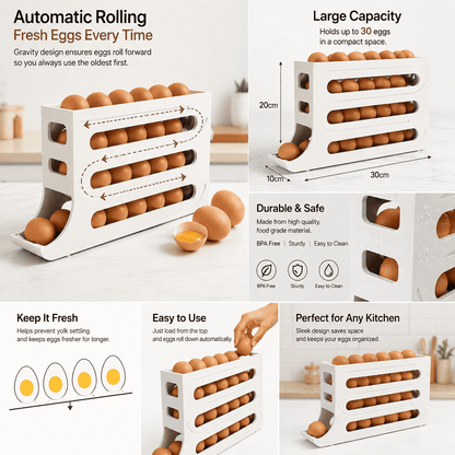 Egg Rolling Dispenser